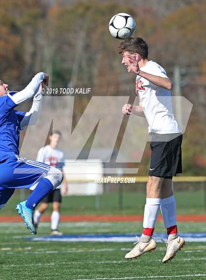 Thumbnail 3 in Cromwell vs Old Saybrook-Westbrook (Shoreline Quarterfinal) photogallery.