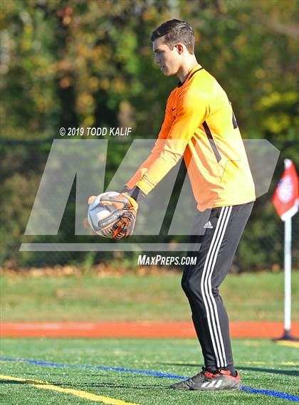 Thumbnail 1 in Cromwell vs Old Saybrook-Westbrook (Shoreline Quarterfinal) photogallery.