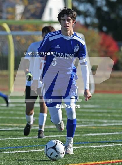 Thumbnail 1 in Cromwell vs Old Saybrook-Westbrook (Shoreline Quarterfinal) photogallery.