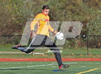 Thumbnail 2 in Cromwell vs Old Saybrook-Westbrook (Shoreline Quarterfinal) photogallery.