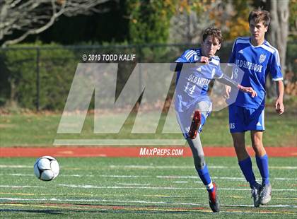 Thumbnail 2 in Cromwell vs Old Saybrook-Westbrook (Shoreline Quarterfinal) photogallery.