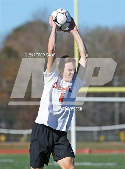 Thumbnail 2 in Cromwell vs Old Saybrook-Westbrook (Shoreline Quarterfinal) photogallery.