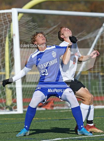 Thumbnail 3 in Cromwell vs Old Saybrook-Westbrook (Shoreline Quarterfinal) photogallery.