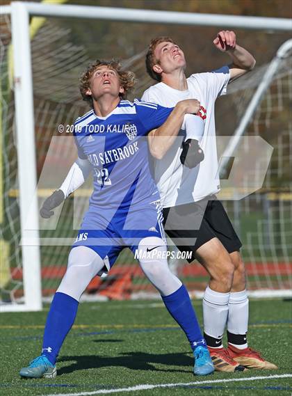 Thumbnail 2 in Cromwell vs Old Saybrook-Westbrook (Shoreline Quarterfinal) photogallery.