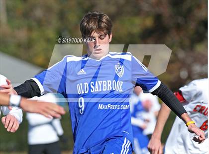 Thumbnail 3 in Cromwell vs Old Saybrook-Westbrook (Shoreline Quarterfinal) photogallery.