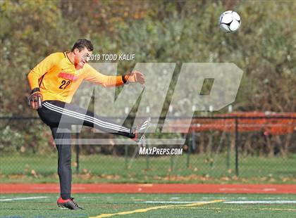 Thumbnail 2 in Cromwell vs Old Saybrook-Westbrook (Shoreline Quarterfinal) photogallery.