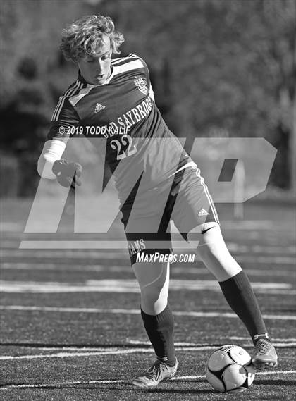 Thumbnail 2 in Cromwell vs Old Saybrook-Westbrook (Shoreline Quarterfinal) photogallery.