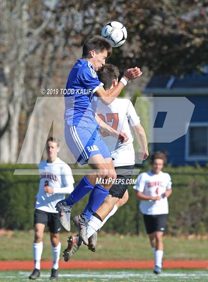Thumbnail 2 in Cromwell vs Old Saybrook-Westbrook (Shoreline Quarterfinal) photogallery.