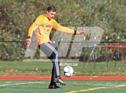 Thumbnail 1 in Cromwell vs Old Saybrook-Westbrook (Shoreline Quarterfinal) photogallery.