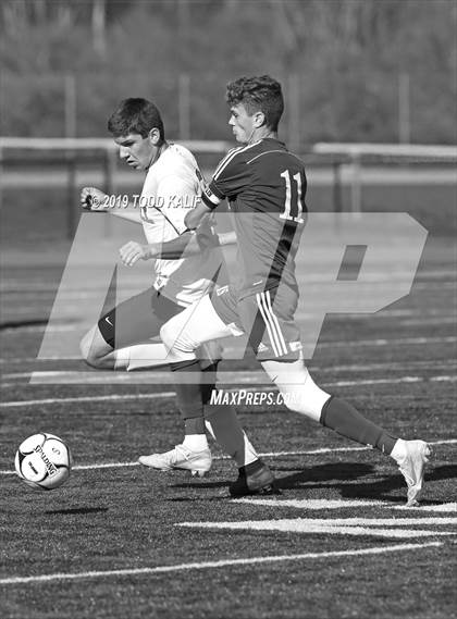 Thumbnail 1 in Cromwell vs Old Saybrook-Westbrook (Shoreline Quarterfinal) photogallery.