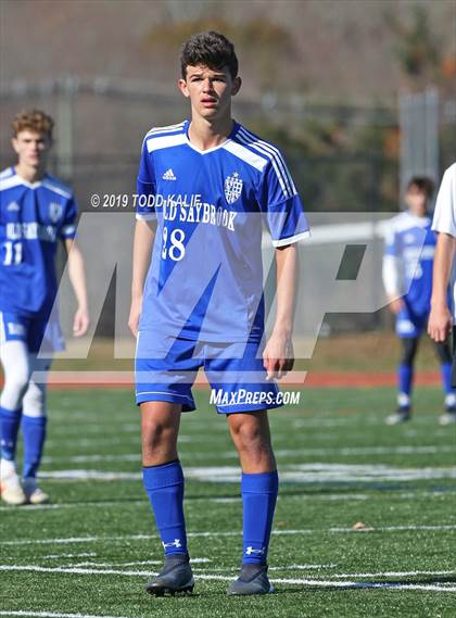 Thumbnail 1 in Cromwell vs Old Saybrook-Westbrook (Shoreline Quarterfinal) photogallery.