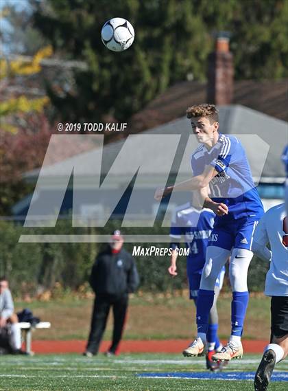 Thumbnail 1 in Cromwell vs Old Saybrook-Westbrook (Shoreline Quarterfinal) photogallery.