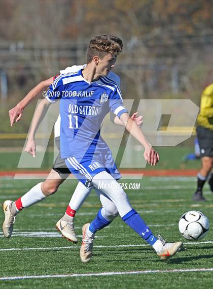 Thumbnail 3 in Cromwell vs Old Saybrook-Westbrook (Shoreline Quarterfinal) photogallery.