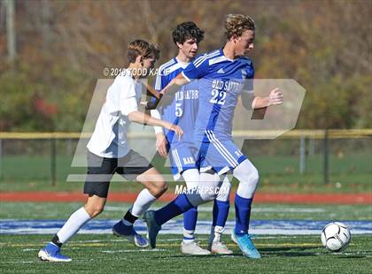 Thumbnail 1 in Cromwell vs Old Saybrook-Westbrook (Shoreline Quarterfinal) photogallery.