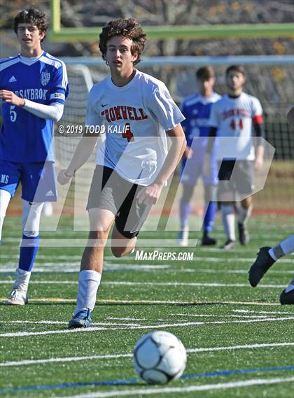 Thumbnail 2 in Cromwell vs Old Saybrook-Westbrook (Shoreline Quarterfinal) photogallery.