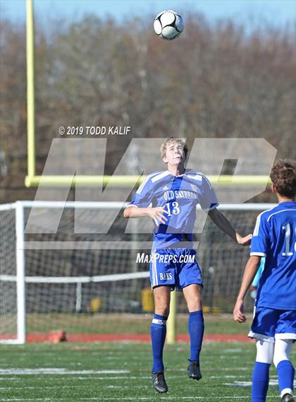 Thumbnail 3 in Cromwell vs Old Saybrook-Westbrook (Shoreline Quarterfinal) photogallery.