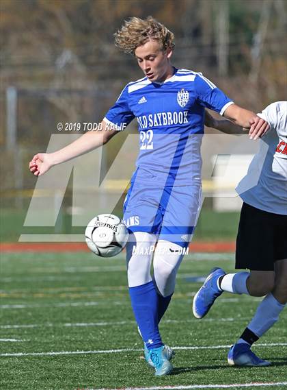 Thumbnail 1 in Cromwell vs Old Saybrook-Westbrook (Shoreline Quarterfinal) photogallery.
