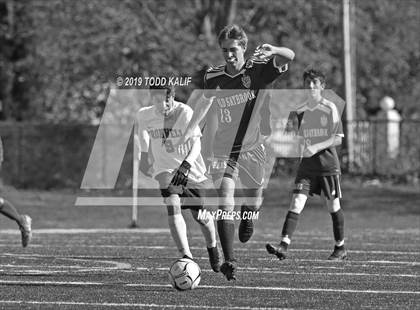 Thumbnail 3 in Cromwell vs Old Saybrook-Westbrook (Shoreline Quarterfinal) photogallery.