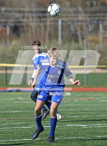 Thumbnail 2 in Cromwell vs Old Saybrook-Westbrook (Shoreline Quarterfinal) photogallery.