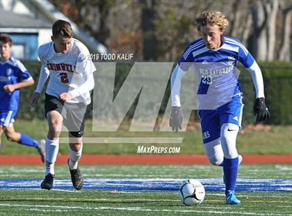 Thumbnail 1 in Cromwell vs Old Saybrook-Westbrook (Shoreline Quarterfinal) photogallery.