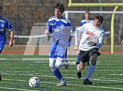 Thumbnail 2 in Cromwell vs Old Saybrook-Westbrook (Shoreline Quarterfinal) photogallery.