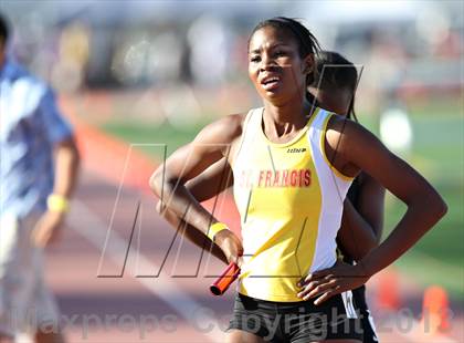 Thumbnail 1 in SJS Masters Track and Field (Girls Track Events) photogallery.