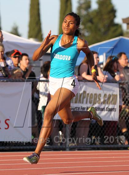 Thumbnail 1 in SJS Masters Track and Field (Girls Track Events) photogallery.