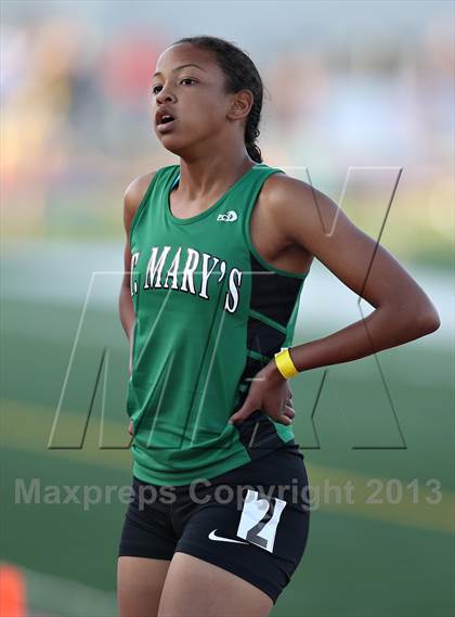 Thumbnail 3 in SJS Masters Track and Field (Girls Track Events) photogallery.