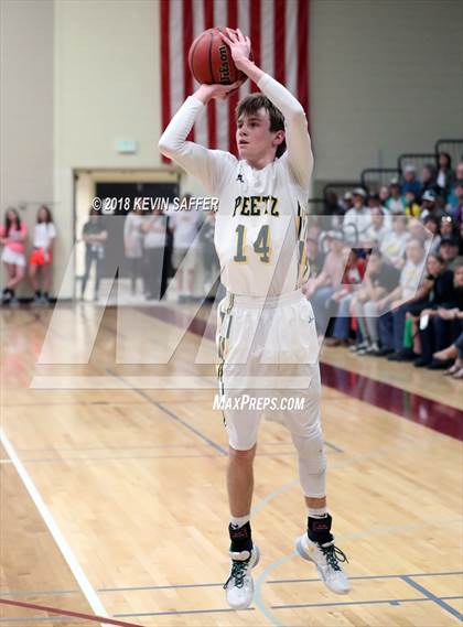 Thumbnail 3 in Peetz vs. Otis (CHSAA 1A Regional Playoff) photogallery.
