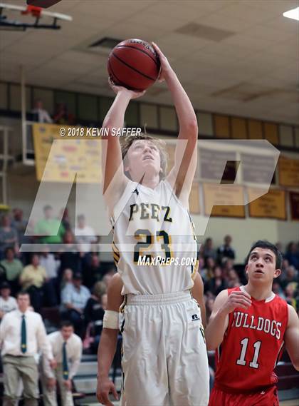 Thumbnail 1 in Peetz vs. Otis (CHSAA 1A Regional Playoff) photogallery.