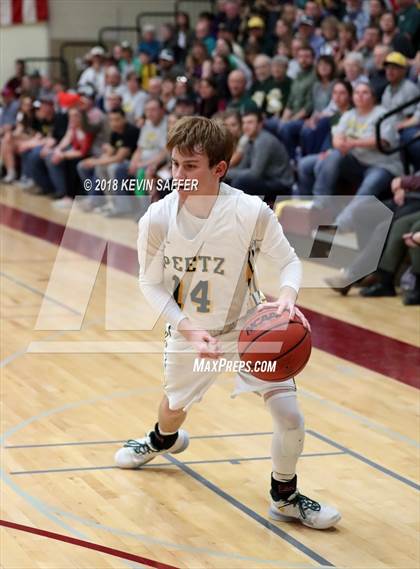 Thumbnail 1 in Peetz vs. Otis (CHSAA 1A Regional Playoff) photogallery.