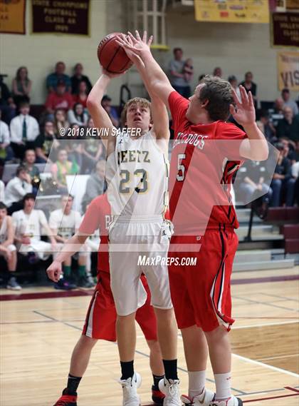 Thumbnail 2 in Peetz vs. Otis (CHSAA 1A Regional Playoff) photogallery.