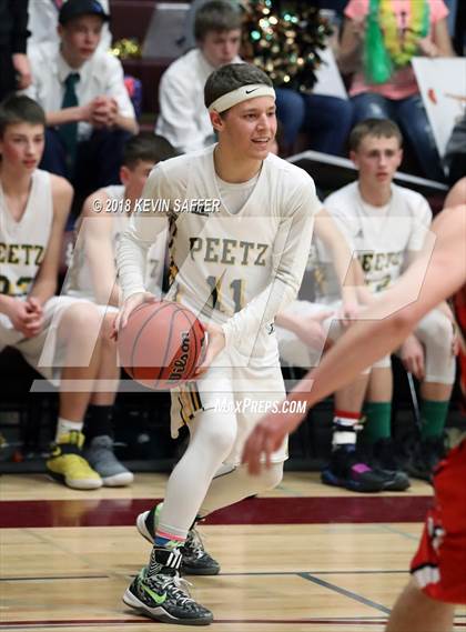 Thumbnail 3 in Peetz vs. Otis (CHSAA 1A Regional Playoff) photogallery.