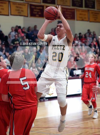 Thumbnail 2 in Peetz vs. Otis (CHSAA 1A Regional Playoff) photogallery.