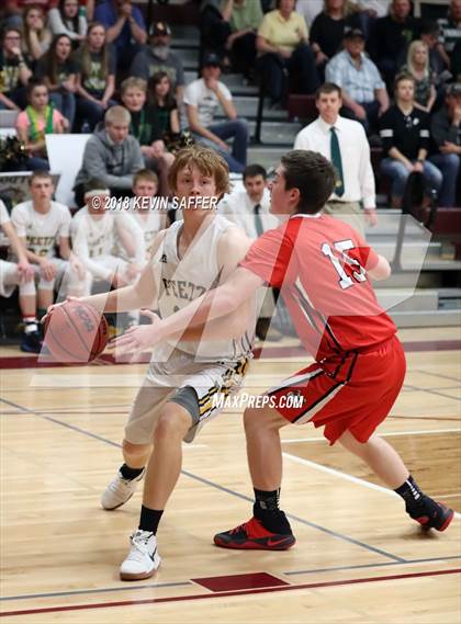 Thumbnail 1 in Peetz vs. Otis (CHSAA 1A Regional Playoff) photogallery.