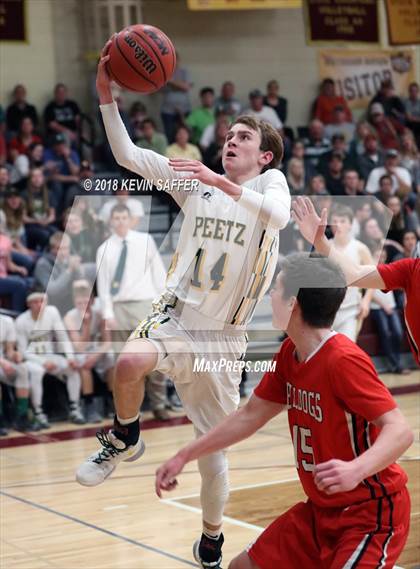 Thumbnail 3 in Peetz vs. Otis (CHSAA 1A Regional Playoff) photogallery.
