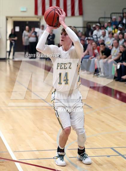 Thumbnail 2 in Peetz vs. Otis (CHSAA 1A Regional Playoff) photogallery.