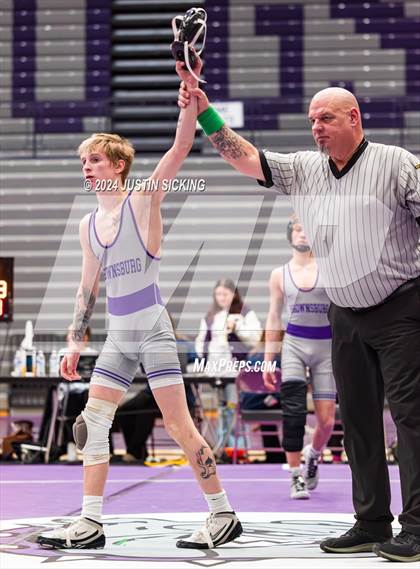 Thumbnail 1 in Brownsburg vs. Cathedral (IHSWCA 4A Round 1) photogallery.