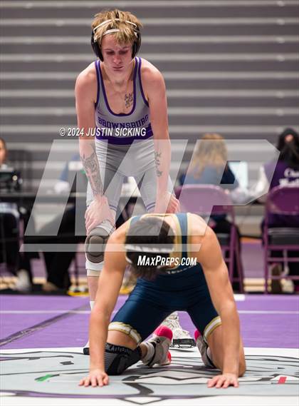 Thumbnail 3 in Brownsburg vs. Cathedral (IHSWCA 4A Round 1) photogallery.