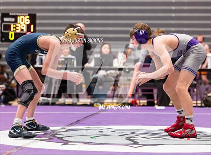 Thumbnail 2 in Brownsburg vs. Cathedral (IHSWCA 4A Round 1) photogallery.