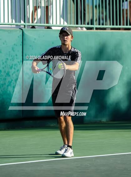 Thumbnail 2 in Randall vs Wimberley (UIL 4A Tennis Semifinals) photogallery.