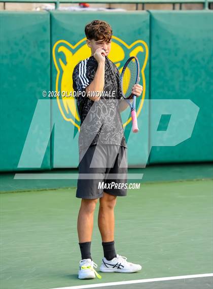 Thumbnail 2 in Randall vs Wimberley (UIL 4A Tennis Semifinals) photogallery.