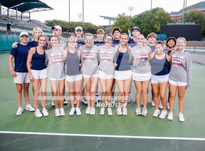 Thumbnail 2 in Randall vs Wimberley (UIL 4A Tennis Semifinals) photogallery.