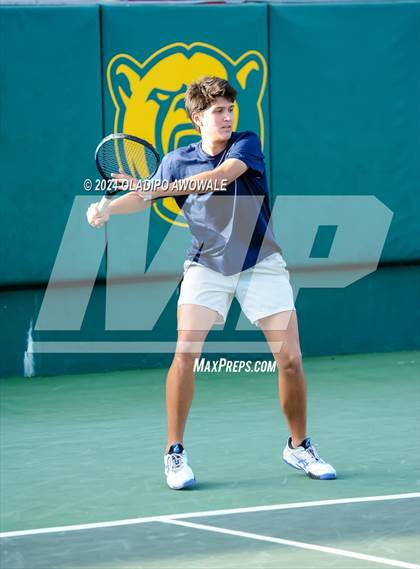 Thumbnail 3 in Randall vs Wimberley (UIL 4A Tennis Semifinals) photogallery.