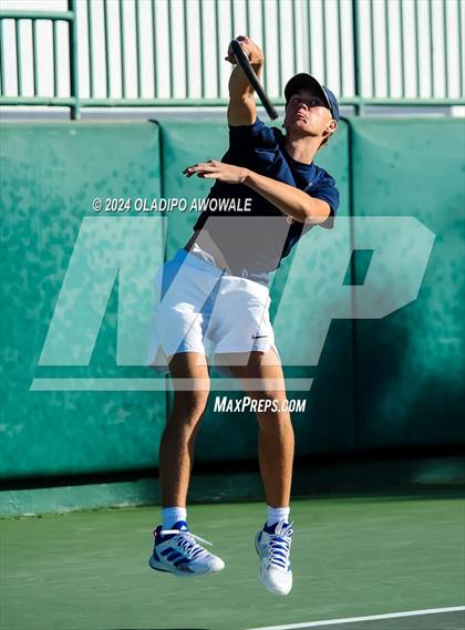 Thumbnail 2 in Randall vs Wimberley (UIL 4A Tennis Semifinals) photogallery.