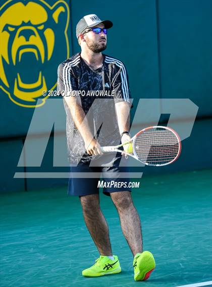 Thumbnail 2 in Randall vs Wimberley (UIL 4A Tennis Semifinals) photogallery.