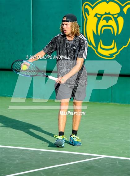 Thumbnail 3 in Randall vs Wimberley (UIL 4A Tennis Semifinals) photogallery.