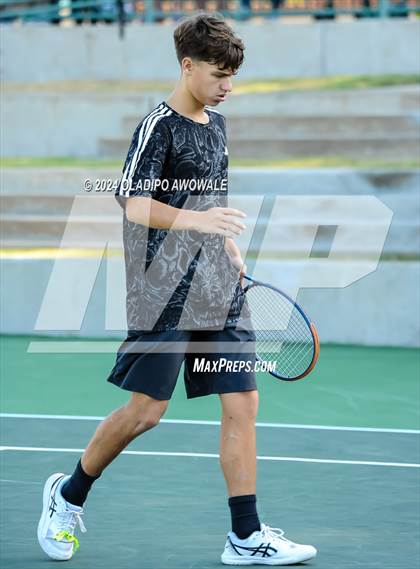 Thumbnail 3 in Randall vs Wimberley (UIL 4A Tennis Semifinals) photogallery.
