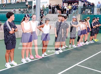 Thumbnail 3 in Randall vs Wimberley (UIL 4A Tennis Semifinals) photogallery.