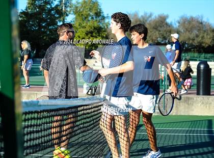 Thumbnail 2 in Randall vs Wimberley (UIL 4A Tennis Semifinals) photogallery.
